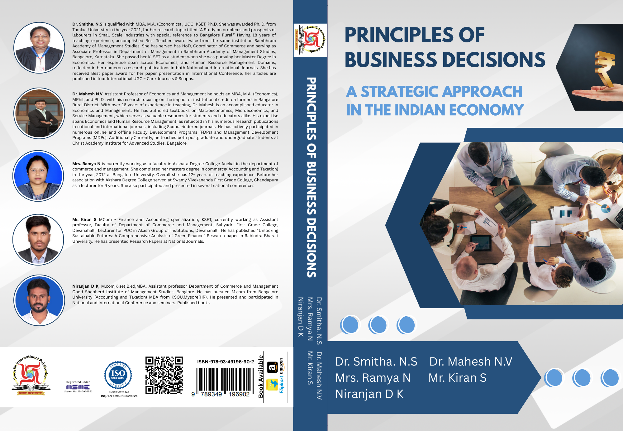 Principles of Business Decisions: A Strategic Approach in the Indian Economy